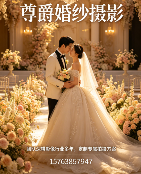 尊爵婚纱摄影淄博线上分站